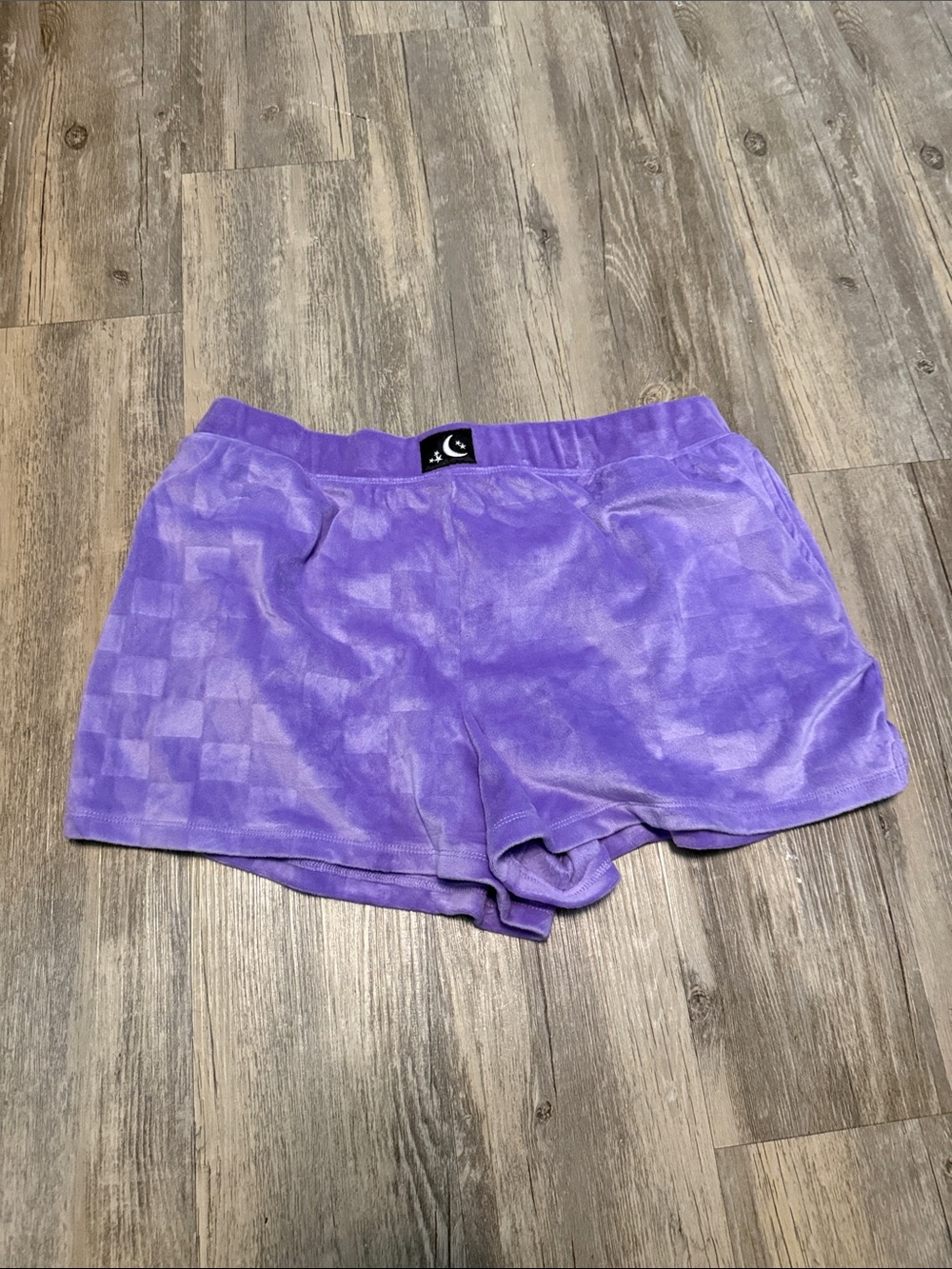 Purple Plush Lounge Shorts - Brand: